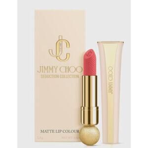 NIB Jimmy Choo Seduction Collection Matte Lipstick in Coral Sunset 014 Sealed
